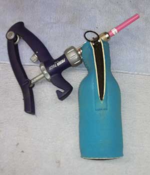 bottle cooler blocks light