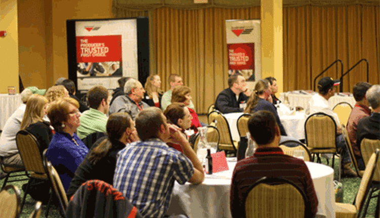 Accelerated Genetics conference attendees