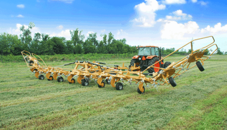 Vermeer 490 tedder