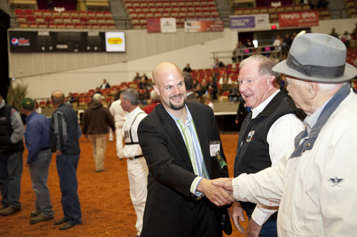 Corey Geiger as newest Klussendorf Honorary Member