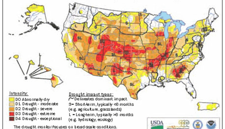 drought map