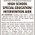 High School Special Education