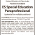 ES Special Education Paraprofessional