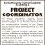 Project Coordinator