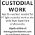 Custodial Work