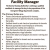 Facility Manager
