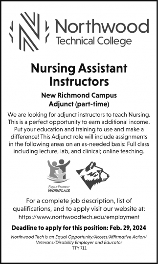 Nursing Assistant Instructors