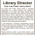 Library Director