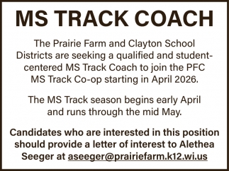 The Prairie Farm and Clayton School Districts