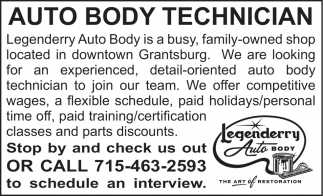 Legenderry Auto Body
