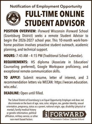 iForward School - Grantsburg School District