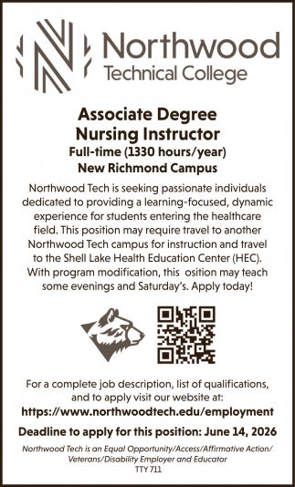 Northwood Technical College - New Richmond Campus