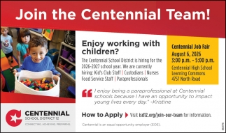 Centennial School District 12