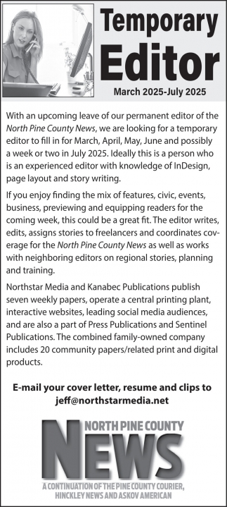 North Pine County News