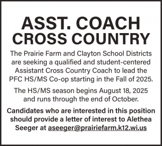 The Prairie Farm and Clayton School Districts