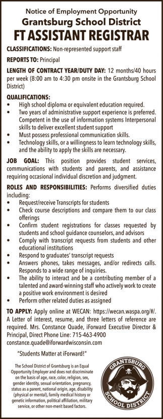 Grantsburg School District