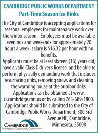 The City Of Cambridge