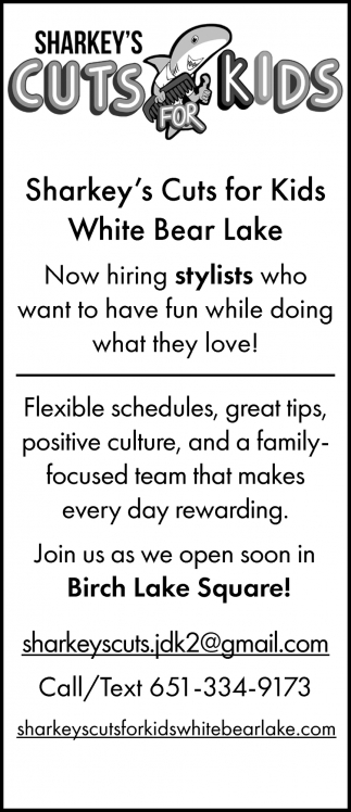 Sharkey's Cuts for Kids