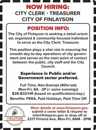 City Of Finlayson