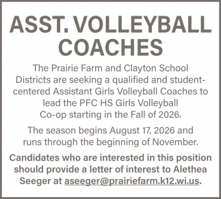 The Prairie Farm and Clayton School Districts