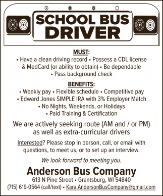 Anderson Bus Company