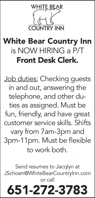 White Bear Country Inn