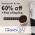 Eyeglasses 60% Off