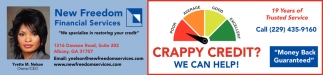 Crappy Credit? We Can Help!