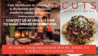 Contact Us to Make Dinner Reservations
