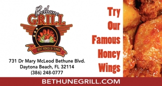 Try Our Famous Honey Wings