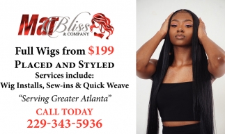 Full Wigs from $199
