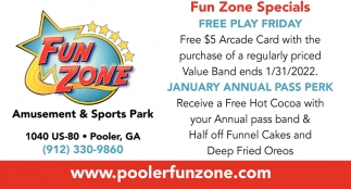 Fun Zone Specials