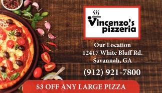 $3 OFF Any Large Pizza
