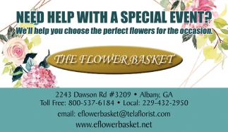Need Help With A Special Event?