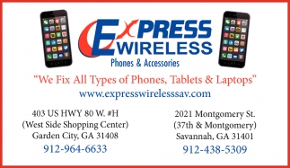 We Fix All Types of Phones, Tablets & Laptops