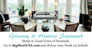 Sleeps 6. Great views Of Savannah.