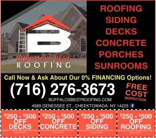 Roofing - Siding - Doors - Decks