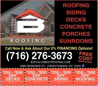 Roofing - Siding - Doors - Decks