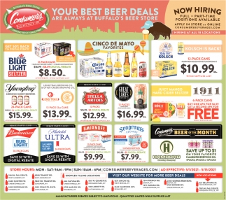 Your Best Beer Deals