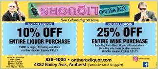 25% Off Entire Wine Purchase