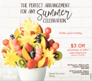 The Perfect Arrangement For Any Summer Celebration
