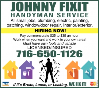 All Small Jobs, Plumbing, Electric, Painting