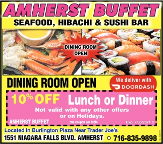 Seafood, Hibachi & Sushi Bar