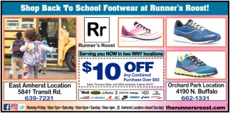 Shop Back To School Footwear At Runner's Roost!