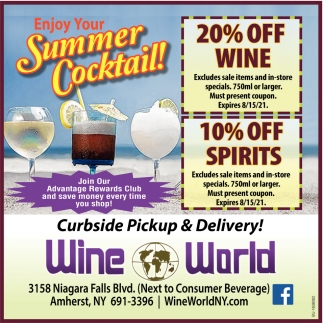 Enjoy Your Summer Cocktail!