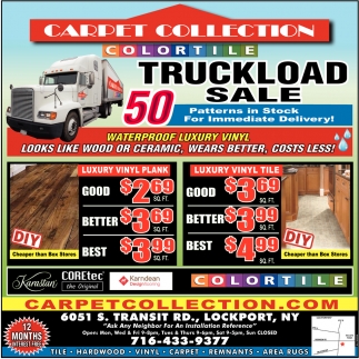 Truckload Sale