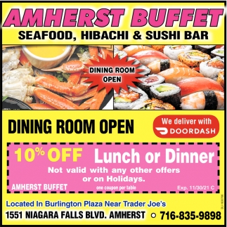 Seafood, Hibachi & Sushi Bar