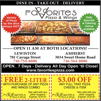 Dine In - Take Out - Delivery