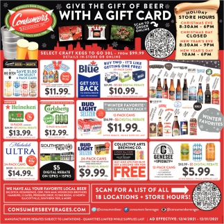 Give The Gift Of Beer With A Gift Card