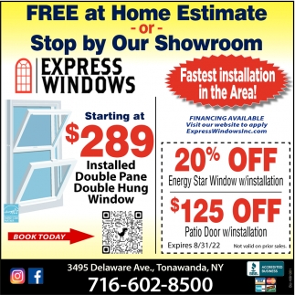 Free At Home Estimate Or Stop By Our Showroom